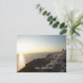 oia , santorini briefkaart (Staand voorkant)