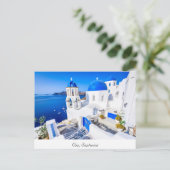 Oia Santorini Briefkaart (Staand voorkant)