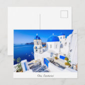 Oia Santorini Briefkaart (Voorkant / Achterkant)