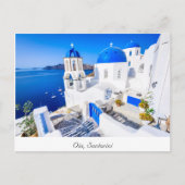 Oia Santorini Briefkaart (Voorkant)