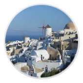 Oia Santorini Dresser Knob Keramische Knop (Voorkant)