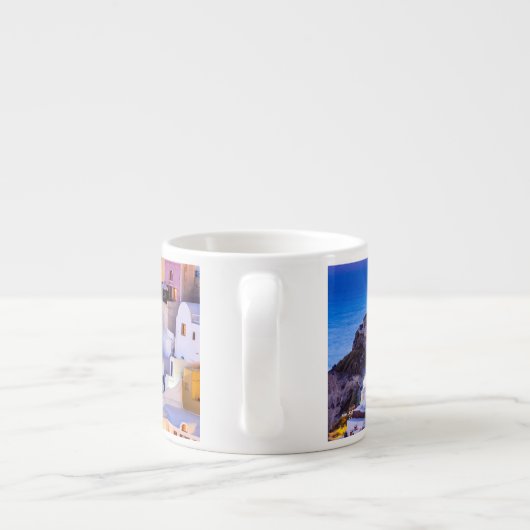 Oia Santorini Espresso Kop (Achterkant)