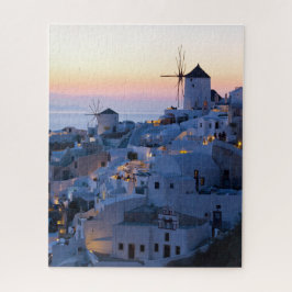 Oia Santorini Greece Sunset Legpuzzel