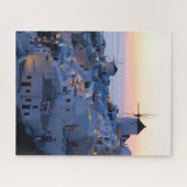Oia Santorini Greece Sunset Legpuzzel (Horizontaal)