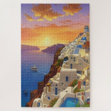 Oia, Santorini, Griekenland Art