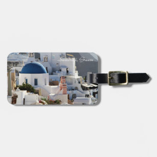 Oia, Santorini Griekenland, bagagelabel