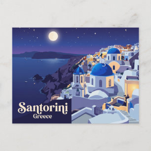 Oia, Santorini Griekenland Briefkaart