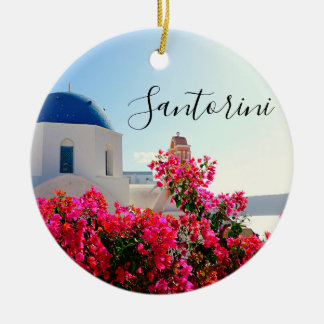 Oia Santorini, Griekenland Fotografie Keramisch Ornament