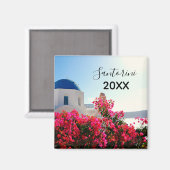 Oia Santorini, Griekenland Fotografie Magneet (Voorkant / Achterkant)