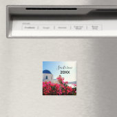 Oia Santorini, Griekenland Fotografie Magneet (Insitu (Vaatwasser))