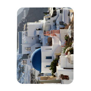 Oia, Santorini Griekenland, fotografie, magneet