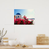 Oia Santorini, Griekenland Fotografie Poster (Keuken)