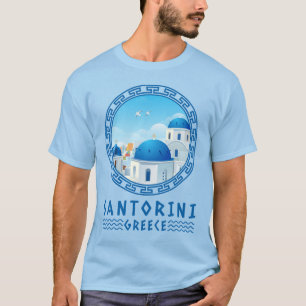Oia, Santorini, Griekenland Mannen T-shirt
