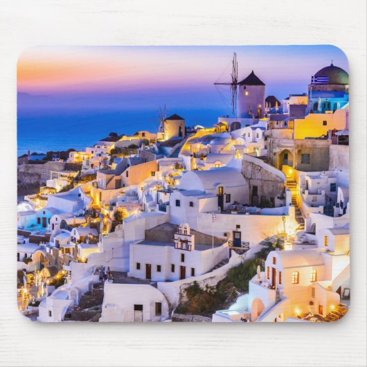 Oia Santorini Griekenland Muismat (Voorkant)