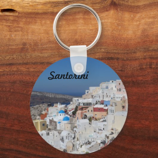 Oia, Santorini-Griekenland Sleutelhanger (Voorkant)