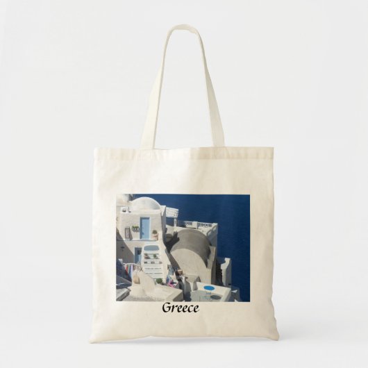 Oia, Santorini-Griekenland Tote Bag (Voorkant)