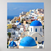 Oia, Santorini - Grieks eiland Poster (Voorkant)