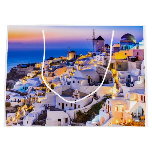 Oia Santorini Groot Cadeauzakje (Voorkant)