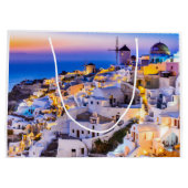 Oia Santorini Groot Cadeauzakje (Achterkant)