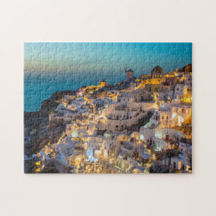 Oia, Santorini in Griekenland een prachtige bestem Legpuzzel