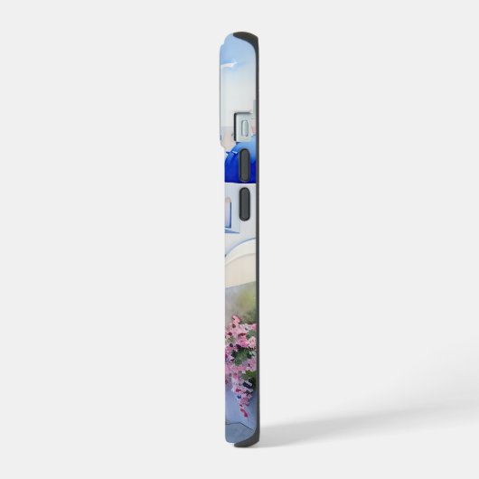 Oia Santorini iPhone 15 Case (Linkerkant)