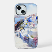 Oia Santorini iPhone 15 Case (Achterkant)