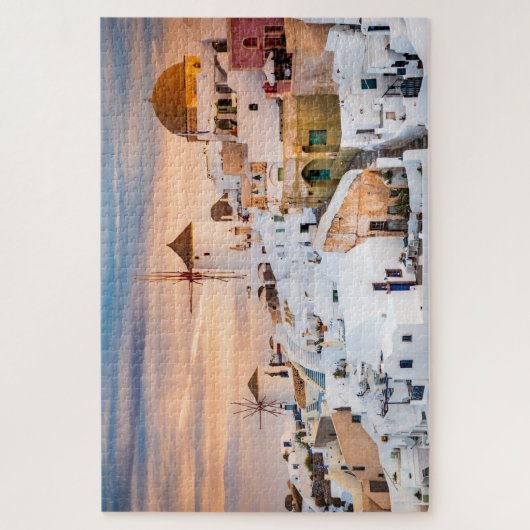 Oia Santorini Legpuzzel (Verticaal)
