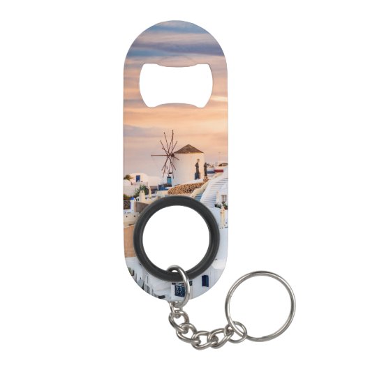 Oia Santorini Mini Flessenopener (Achterkant)