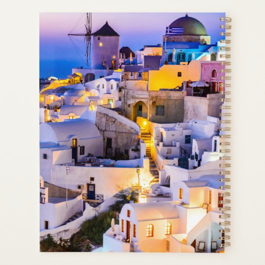 Oia Santorini Planner (Achterkant)