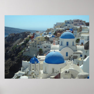 Oia, Santorini Poster