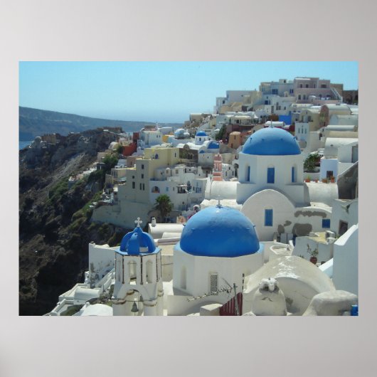 Oia, Santorini Poster (Voorkant)