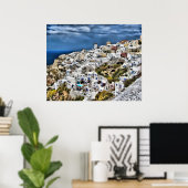 Oia, Santorini Poster (Thuiskantoor)