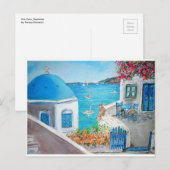 Oia Uitzicht - Briefkaart (Voorkant / Achterkant)