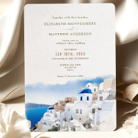 Oia Village Santorini Island Greece Wedding