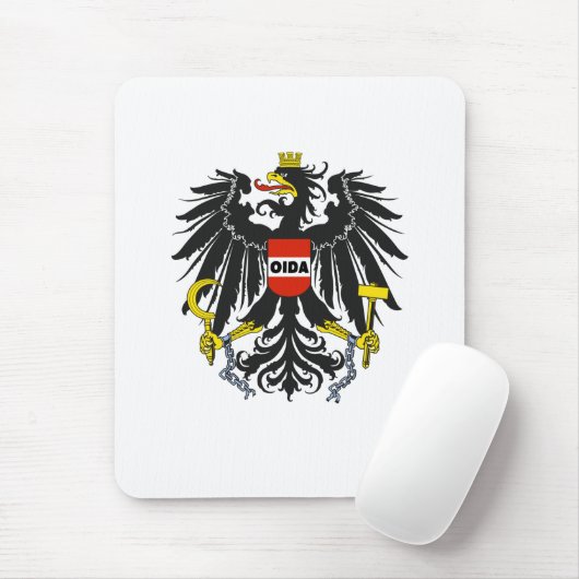 Oida Austria Dialect Eagle Muismat (Met muis)