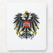 Oida Austria Dialect Eagle Muismat (Voorkant)