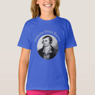 Oidhche Bhlas Burns Gaelic Grijs T-shirt