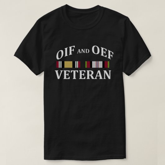 OIF- en OEF-veterandag T-shirt (Design voorkant)