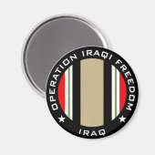 OIF Irak Magneet (Voorkant / Achterkant)