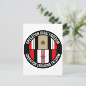 OIF - OEF 1 ster Briefkaart (Staand voorkant)