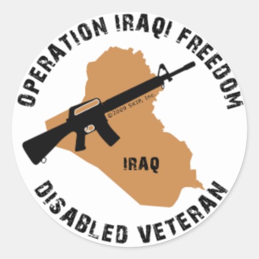 OIF-sticker Ronde Sticker (Voorkant)