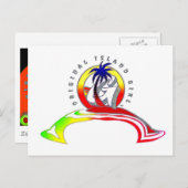 OIG'Z ROND DE WERELD! BRIEFKAART (Voorkant / Achterkant)