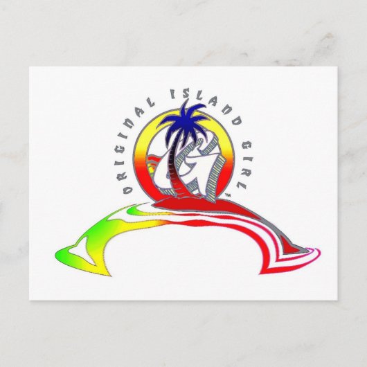 OIG'Z ROND DE WERELD! BRIEFKAART (Voorkant)