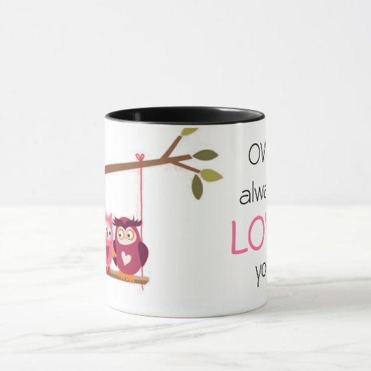 Oil altijd van je houden mok (Midden)