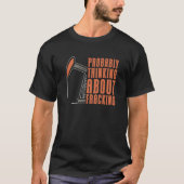 Oil Drilling Oilfield Fracker  Fracking T-shirt (Voorkant)