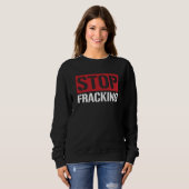 Oil Drilling Oilfield Fracker Fracking Trui (Voorkant volledig)