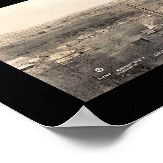 Oil Fields Ranger TX foto 1919 Poster (Hoek)