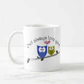 Oil houdt altijd van je! koffiemok (Links)