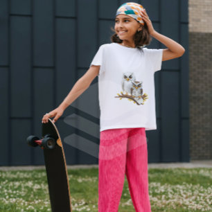 Oil is altijd een wijs kind!   Meisjes T-shirt