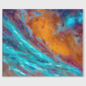 Oil painting on canvas. Abstract art background. F Cadeaupapier (Vlak)